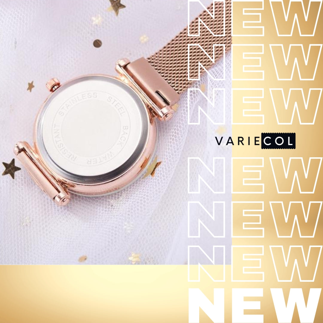 ¡Exclusivo Reloj Cuarzo de LUJO! Para Dama