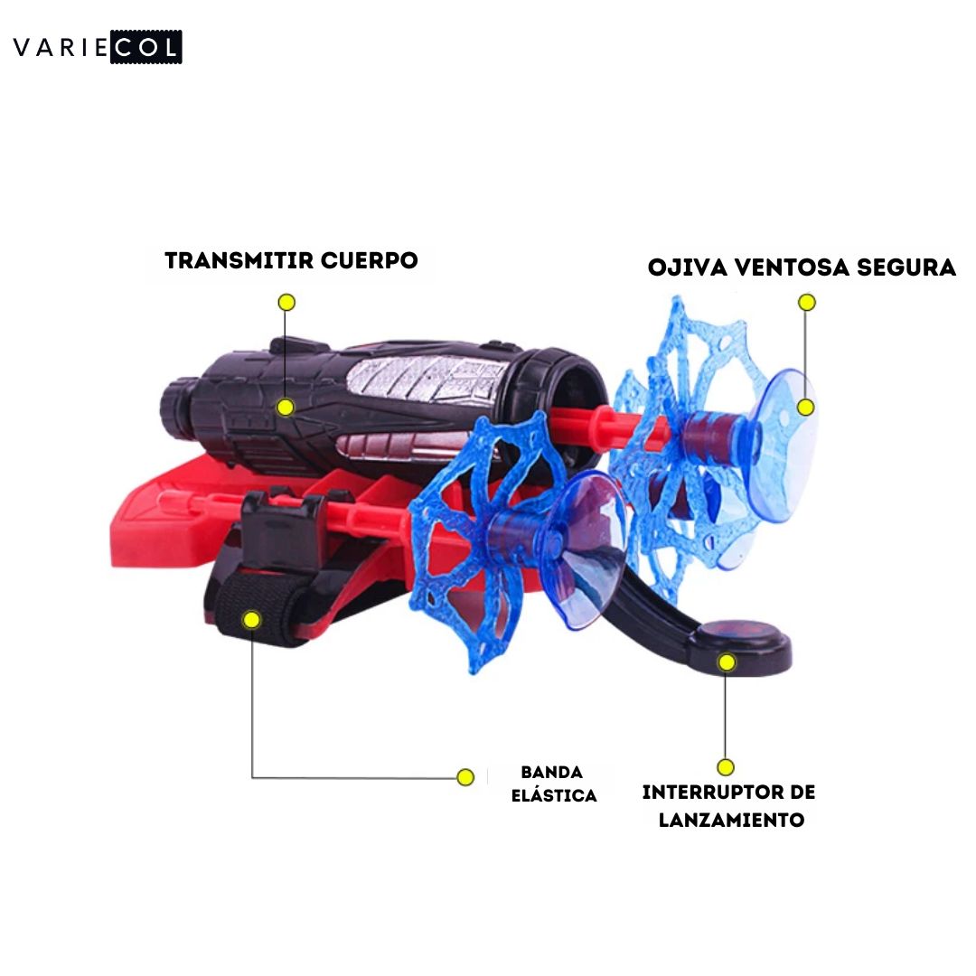 EXCLUSIVO GUANTE DE SPIDERMAN LANZADOR🕸️.