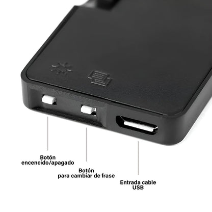 INNOVADORA ESCARAPELA LED PROGRAMABLE