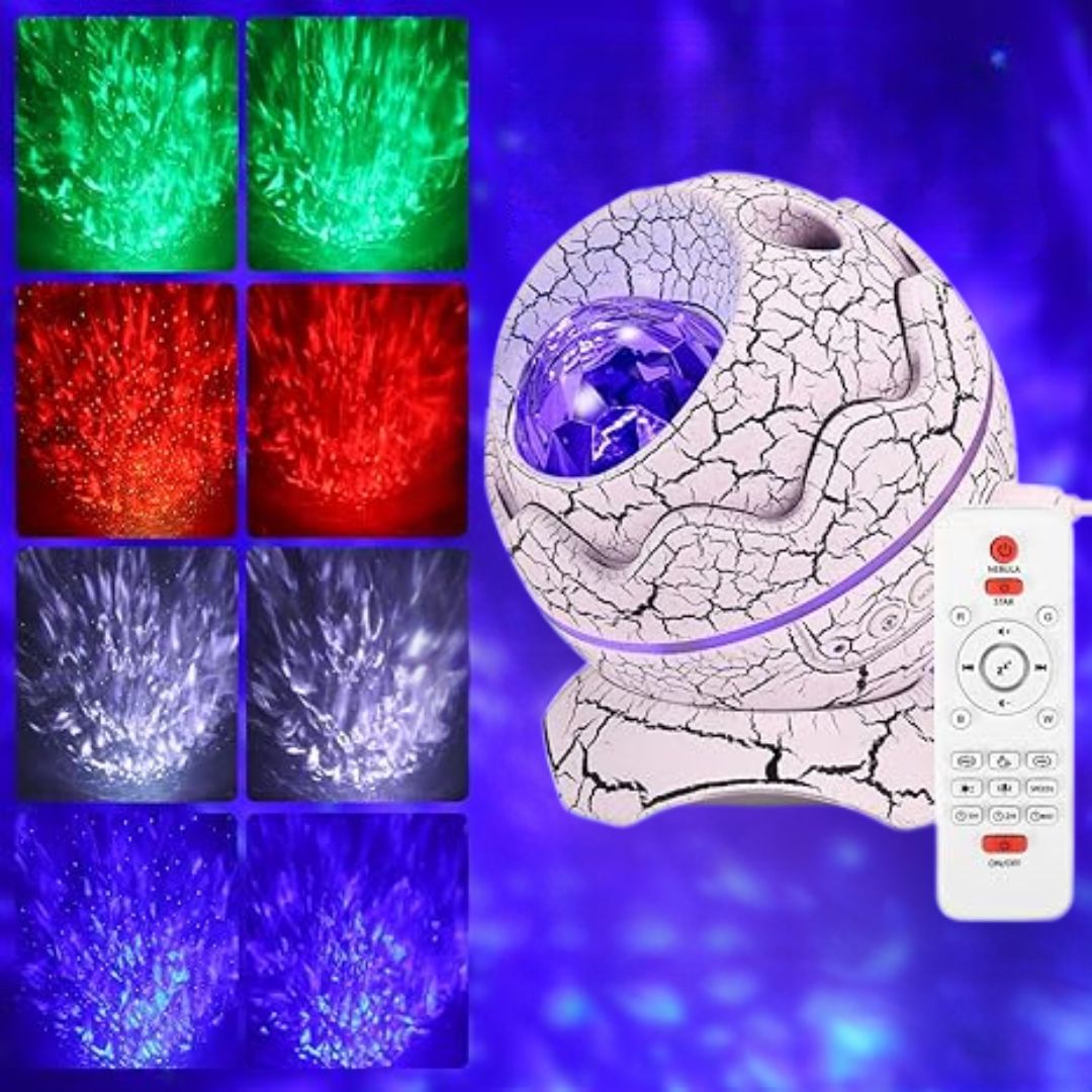 LAMPARA PROYECTOR HUEVO DINOSAURIO