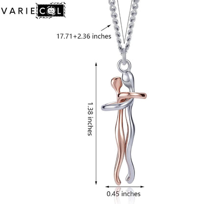 COLLAR ABRAZO ETERNO PARA PAREJA