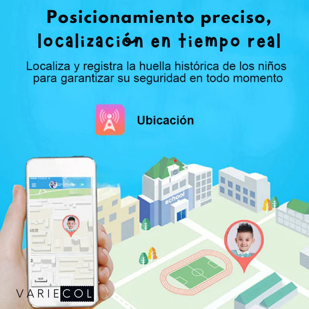 RELOJ INTELIGENTE PARA NIÑOS®.