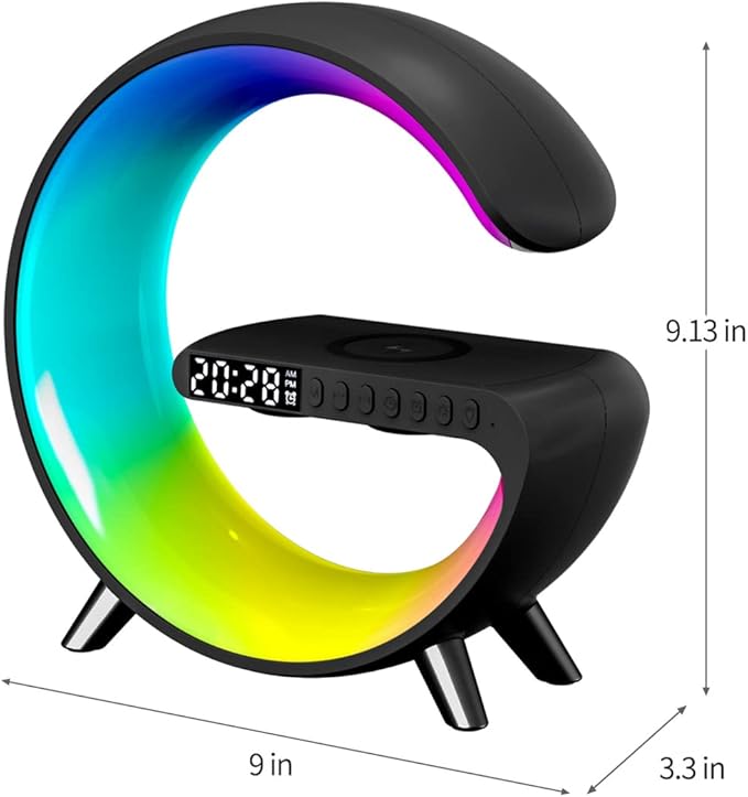 EXCLUSIVA LAMPARA DE NOCHE 4 EN 1 CON CARGA INALAMBRICA.