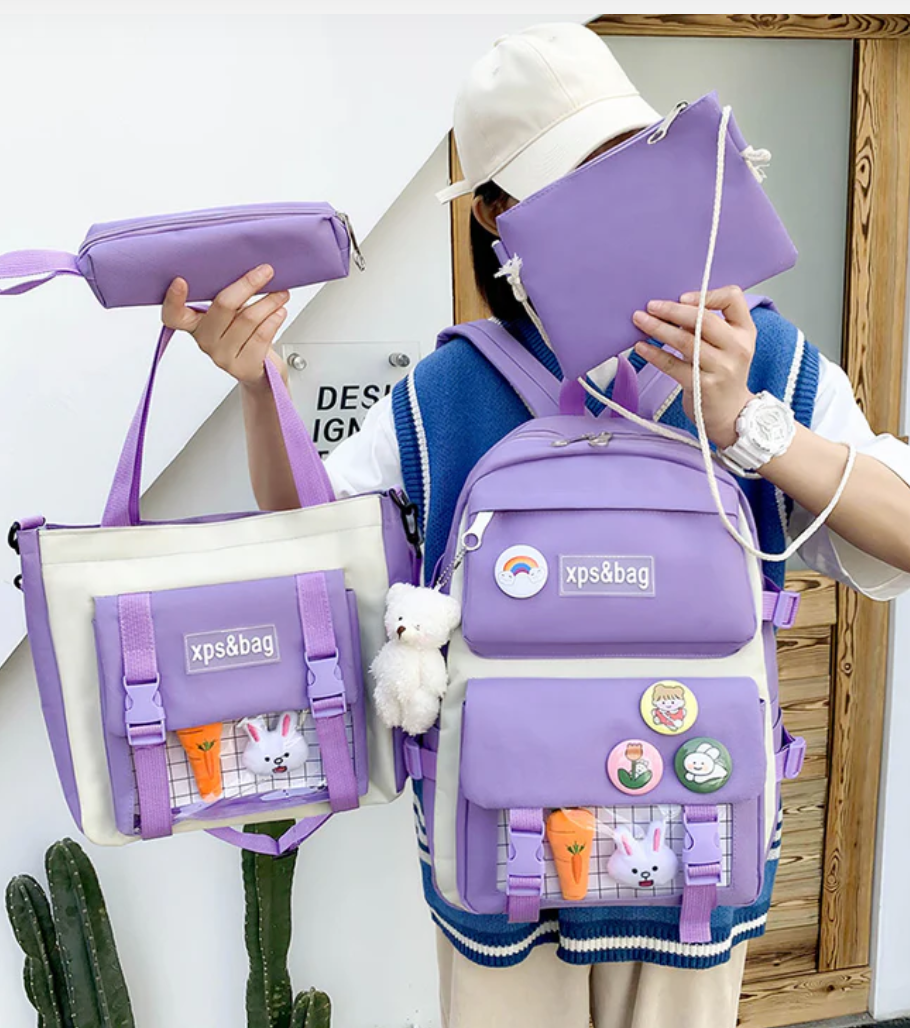 INCREIBLE MOCHILA 5 EN 1 PERSONALIZABLE