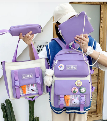 INCREIBLE MOCHILA 5 EN 1 PERSONALIZABLE