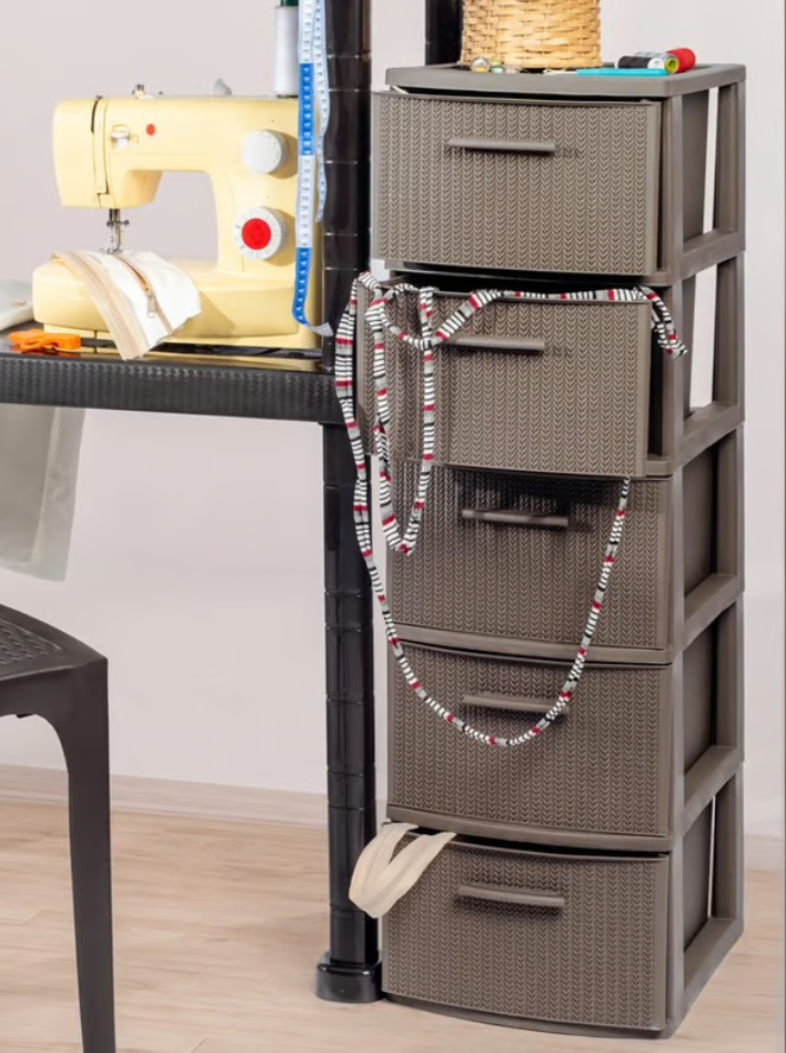 GAVETERO CROCHET MQ 5 NIVELES