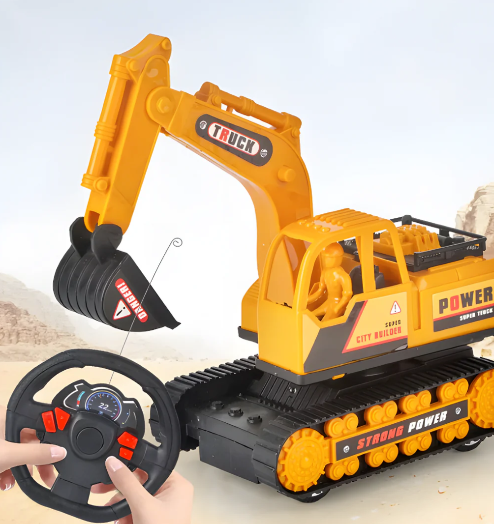 Retroexcavadora Control Remoto Giro 360°