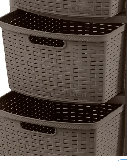 Cajonero Rattan Shia 5 niveles RIMAX