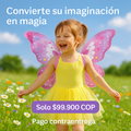 El disfraz que hace sentir a tu niña como un hada de verdad. - ALAS DE MARIPOSA.