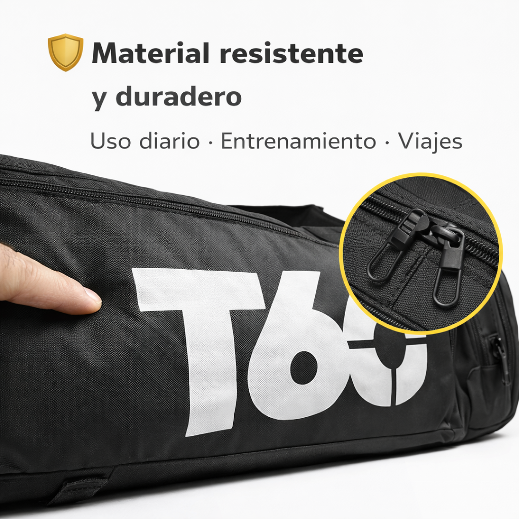 Comodidad que se nota - BOLSO DEPORTIVO T60