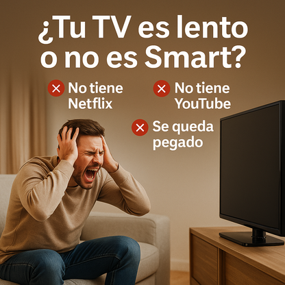 Convierte tu TV normal en Smart en 1 minuto - TV STICK SMART.