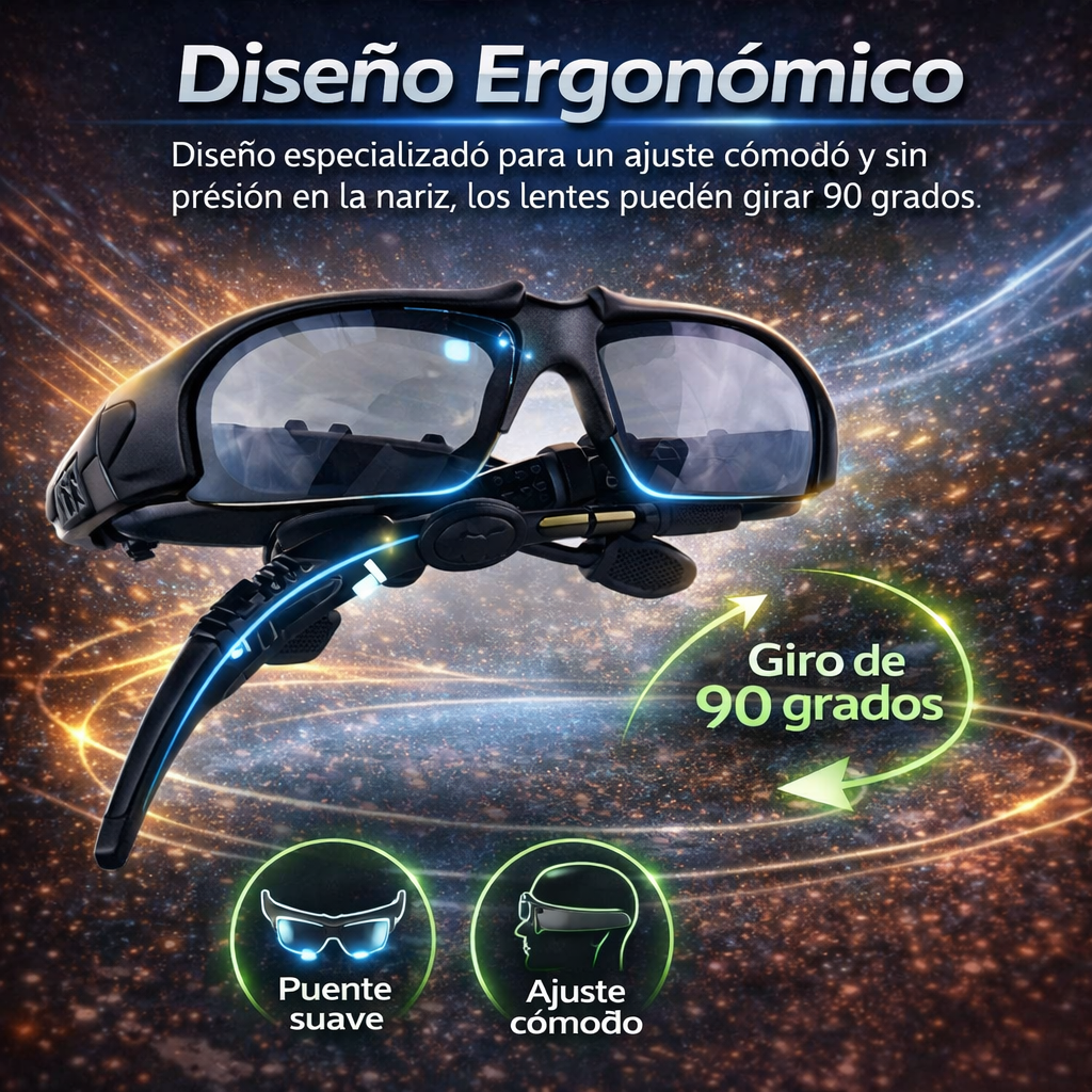 Más que unas gafas: una experiencia inteligente - Gafas Con Audifonos