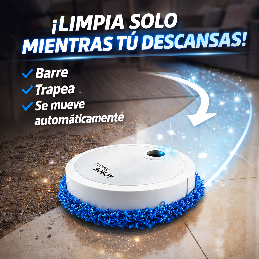 Limpia Tu Casa Sin Esfuerzo Con El Limpiador Inteligente
