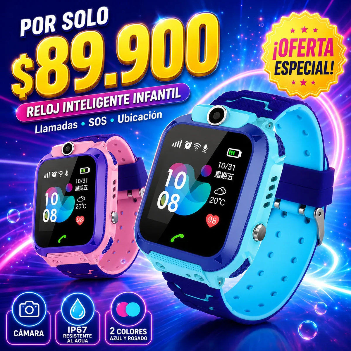 RELOJ INTELIGENTE GPS