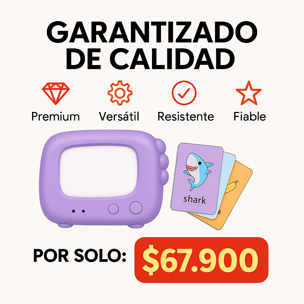 PequeLingua™ – lector bilingüe que enseña inglés jugando