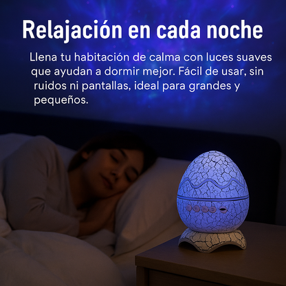 Galaxy Egg – Luz mágica para noches inolvidables