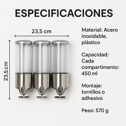 El dispensador que todos están comprando - DISPENSADOR SHAMPOO