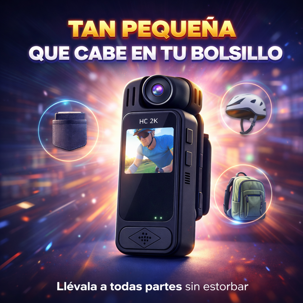 Graba todo, estés donde estés con la cámara backflip