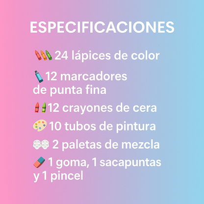 EXCLUSIVO SET DE COLORES ESPECIAL PARA UN MUNDO MAGICO