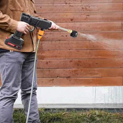 Hidrolavadora Portátil Inalámbrica 48V 2 Baterías – Boquilla 6 en 1 Incorporada