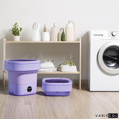Lavadora portátil plegable – Asombrosamente práctica y eficiente.