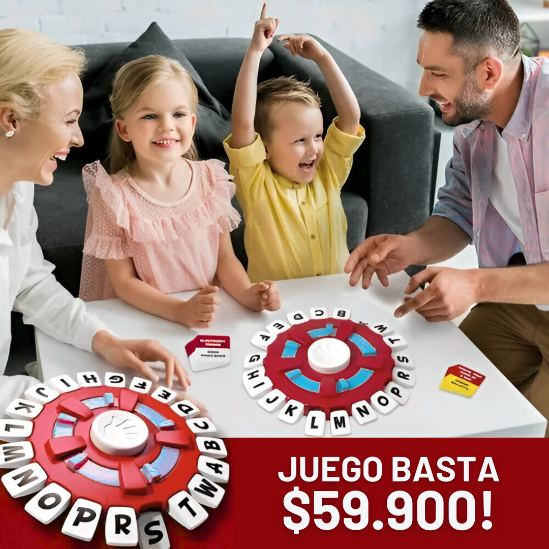 JUEGO DE MESA PARA DISFRUTAR EN FAMILIA - BASTA