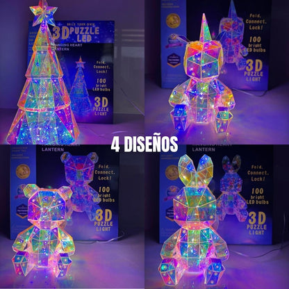 Dile Adiós A Lo Tradicional, Da La Bienvenida Al Brillo Holográfico. - ARBOL PUZZLE.
